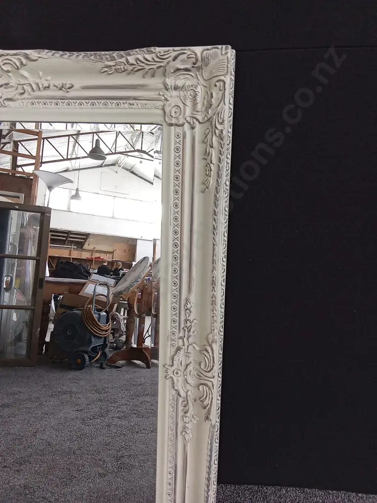 MIRROR WITH CARVED FRAME H1.1M L 81CM Image 1++