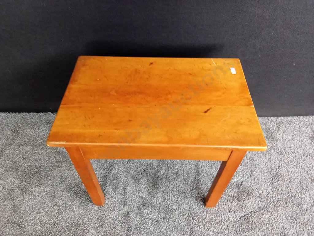 WOODEN SIDE TABLE L 53CM D 35CM H 47CM Image 1++