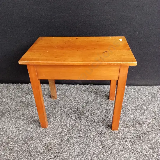 WOODEN SIDE TABLE L 53CM D 35CM H 47CM