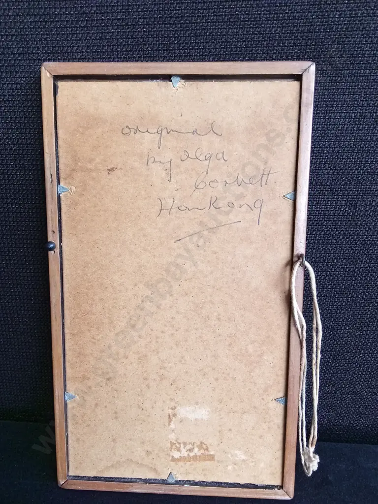 WILLIAM PETERS VANNET 1939 ETCHING AND ORIGINAL VINTAGE ARTWORK BY OLGA CORBETT Image 1++