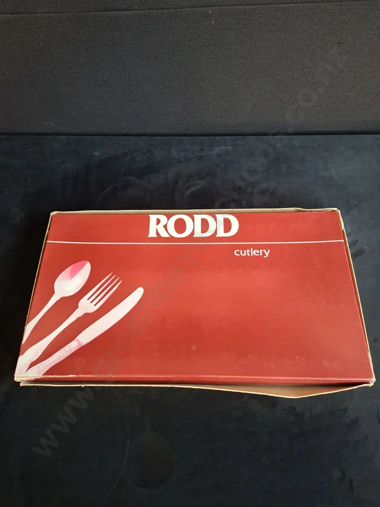 BRAND NEW RODD SILVER PLATED CUTLERY SET BALMORAL PATTERN Image 1++