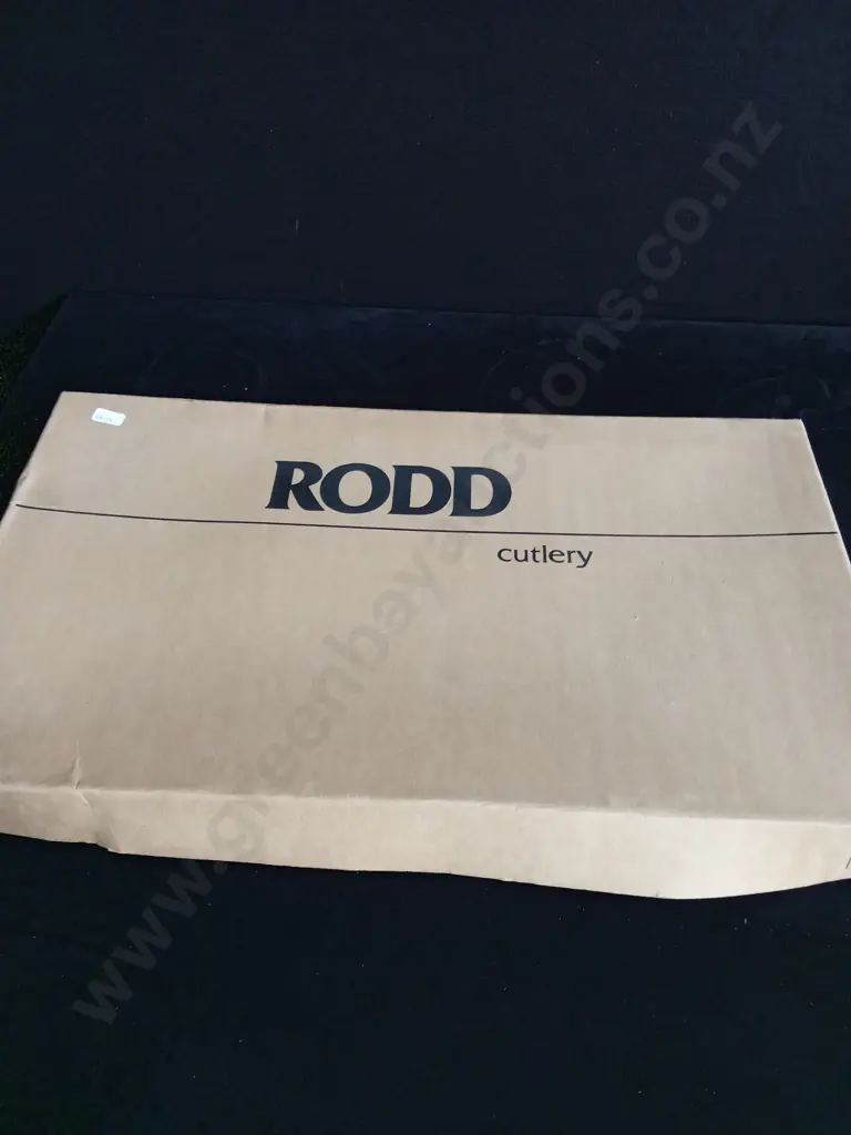BRAND NEW RODD SILVER PLATED CUTLERY SET BALMORAL PATTERN Image 1++
