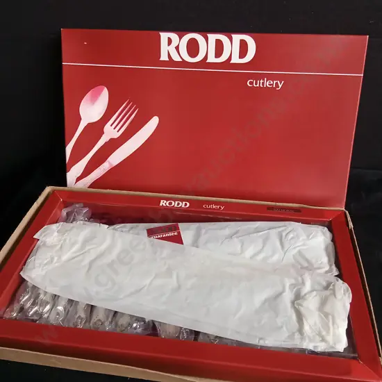BRAND NEW RODD SILVER PLATED CUTLERY SET BALMORAL PATTERN