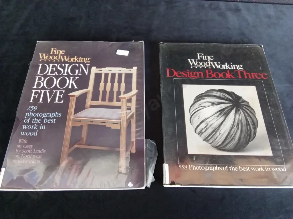 2 WOOD WORKING BOOKS Image 1++