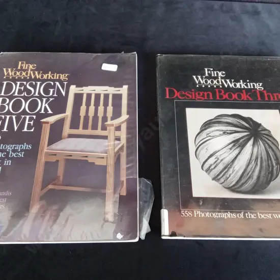 2 WOOD WORKING BOOKS