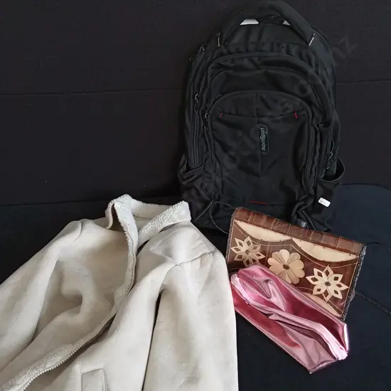 MISCELLANEOUS MIX JACKET AND BAGS