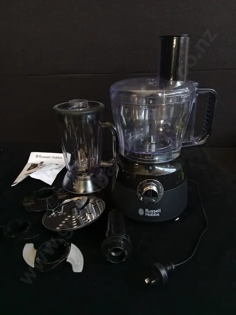 RUSSELL HOBBS FOOD PROCESSOR SET UNTESTED Image 1++