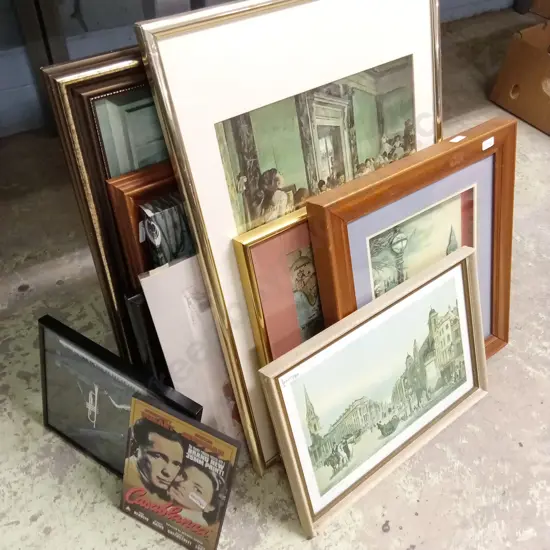 10 PEICES OF MIXED ART