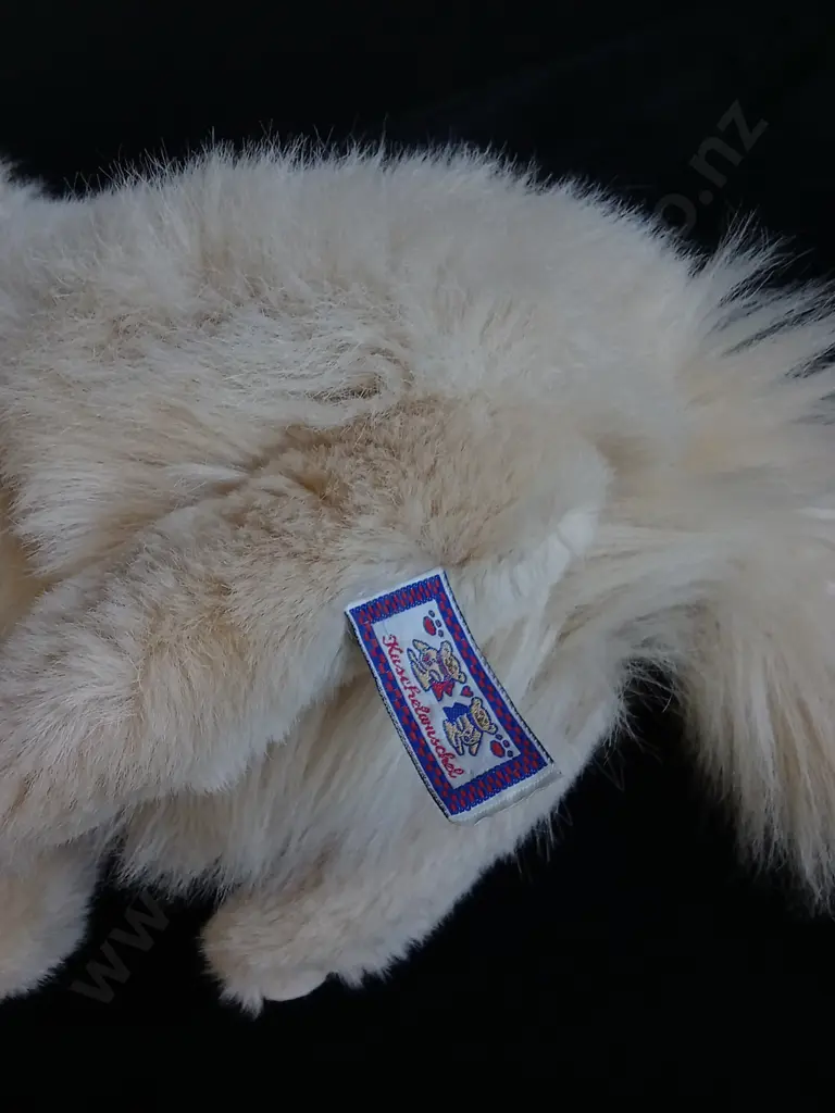 VINTAGE KUSCHELWUSCHEL STUFFED GOLDEN RETRIEVER TOY Image 1++