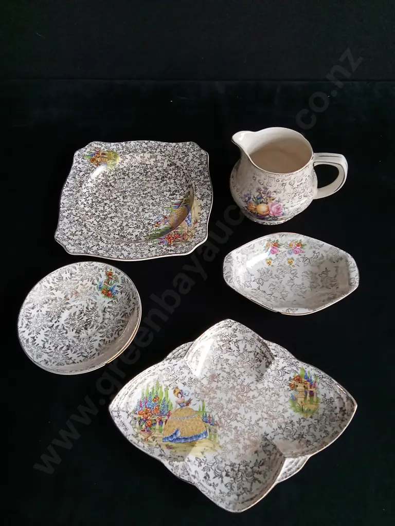 6 PIECE SERVING DISHES SET LORD NELSON WARE Image 1++