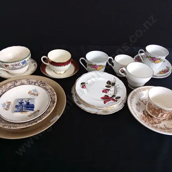 ASSORTED PLATES AND CUPS