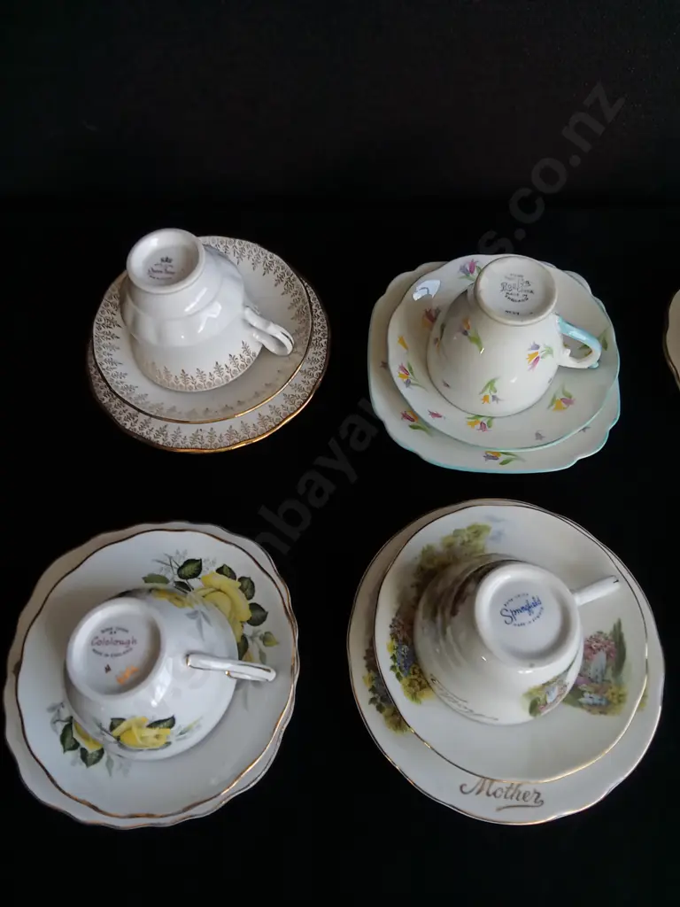 6 CHINA TEA CUP AND SAUCERS SETS Image 1++