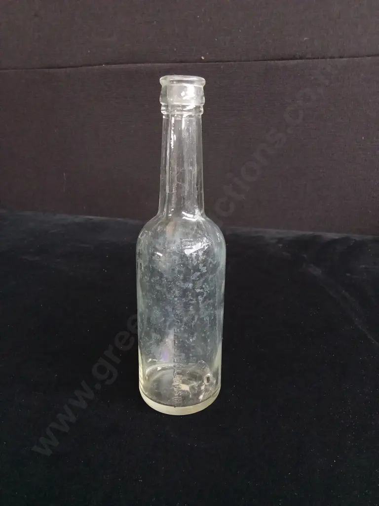 10 PIECES CLEAR GLASS BOTTLES Image 1++