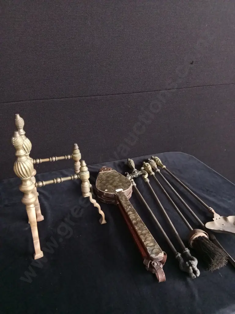 7 PIECES FIREPLACE TOOLS Image 1++