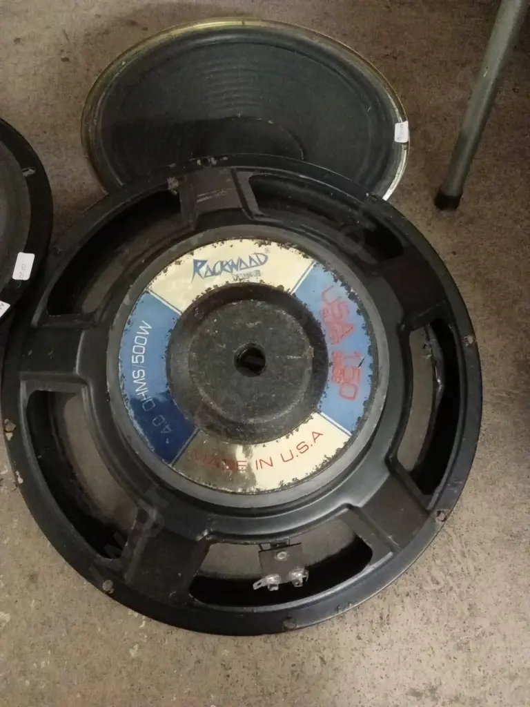 3 PIECES VINTAGE AUDIO SPEAKER DRIVERS Image 1++