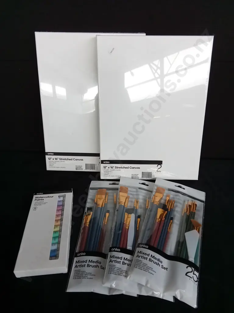 6 PIECES BRAND NEW PAINTING MATERIALS Image 1++