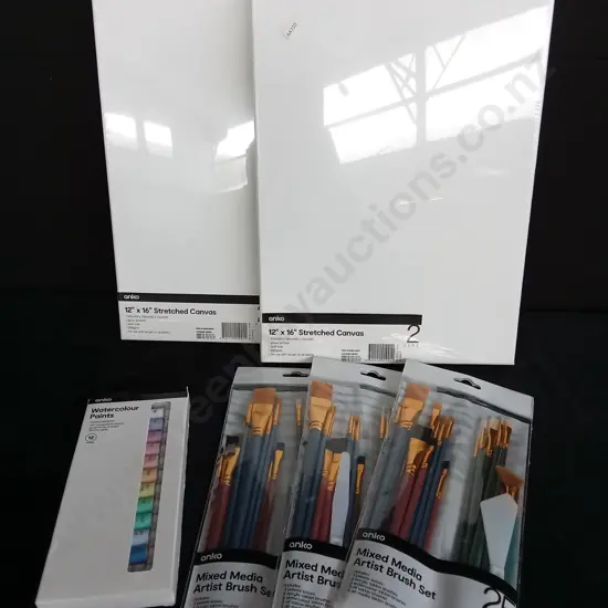 6 PIECES BRAND NEW PAINTING MATERIALS