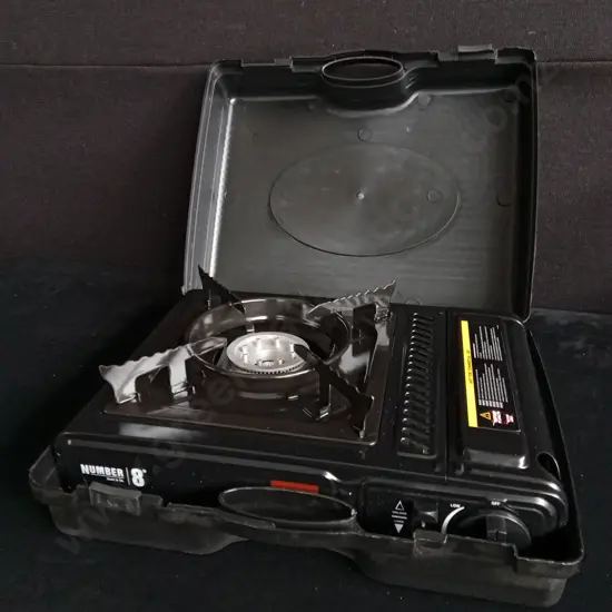 NUMBER 8 SINGLE BURNER BUTANE GAS STOVE