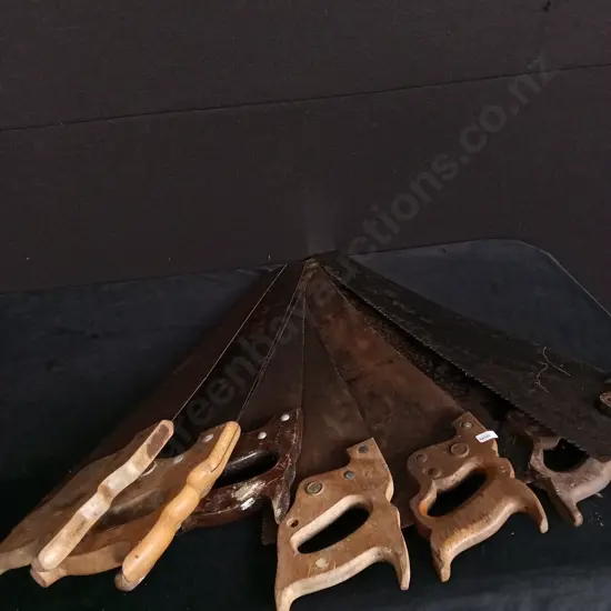 8 PIECES HANDSAWS