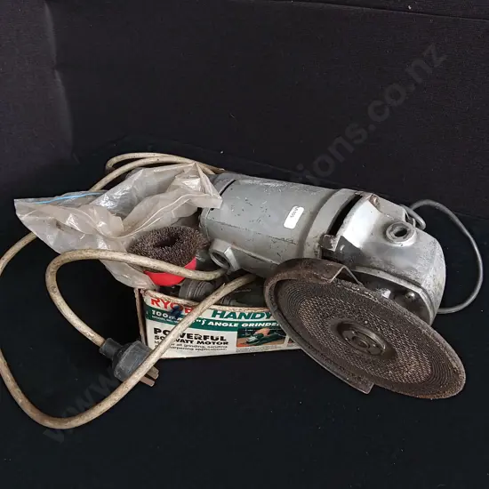 RYOBI HANDY POWER 100MM ANGLE GRINDER