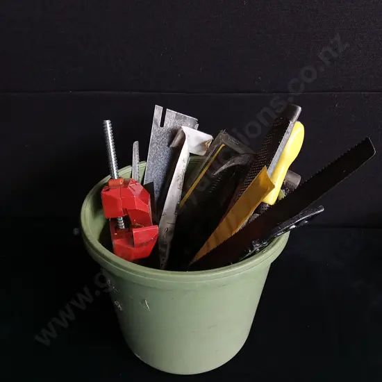 BUCKET OF TOOLS