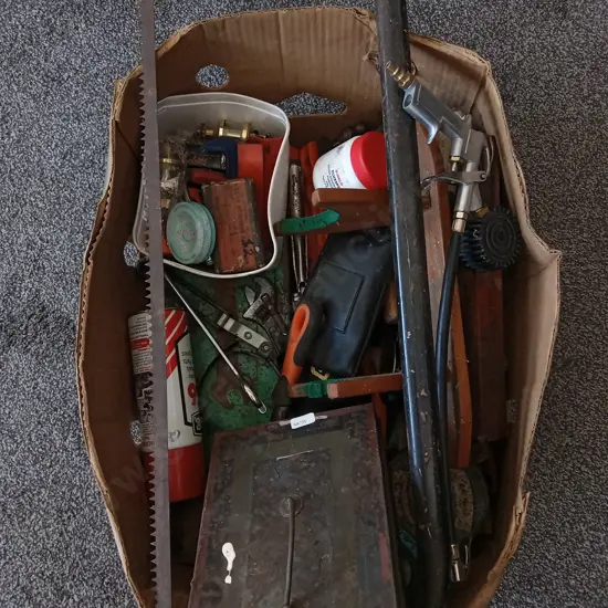 BOX MIX OF TOOLS