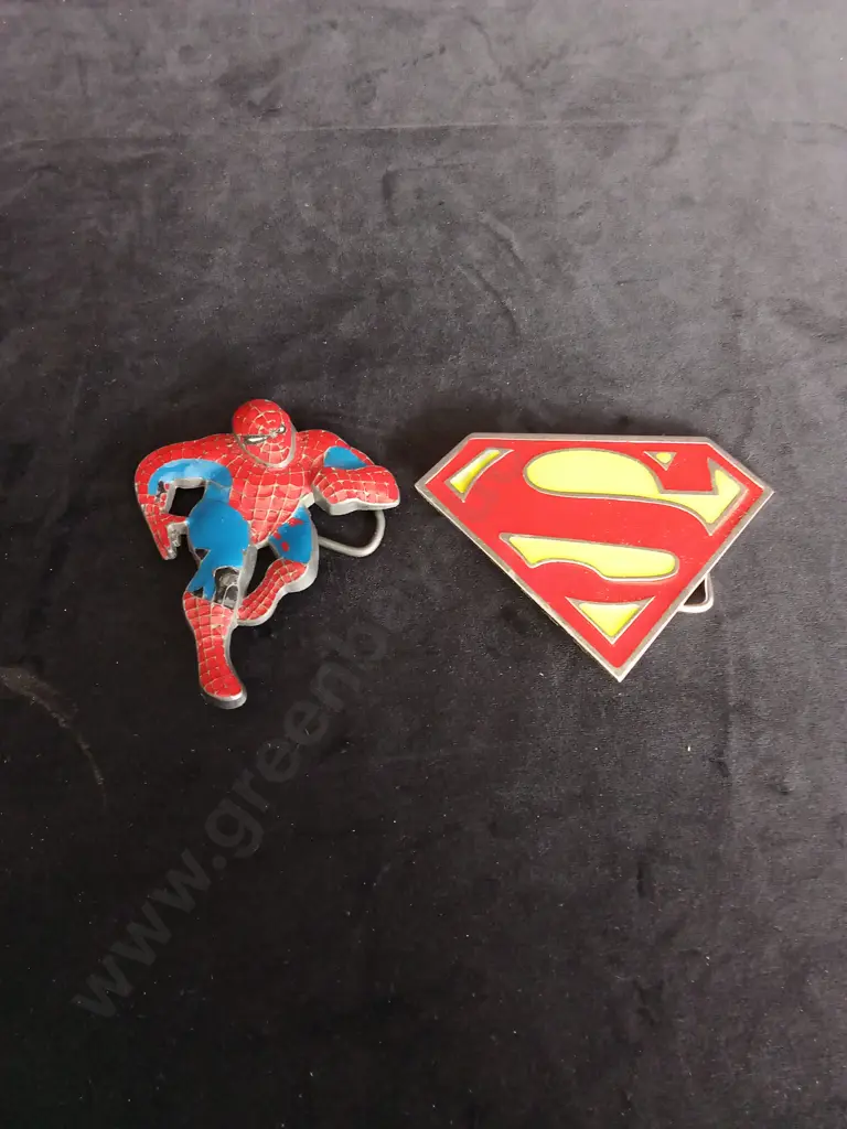 2 VINTAGE BELT BUCKLES Image 1++