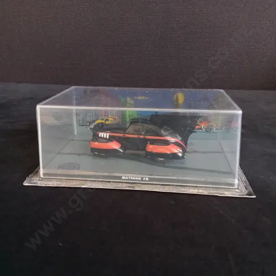 EAGLEMOSS BATMAN AUTOMOBILIA BATMOBILE #5 DIECAST MODEL 1:43 PACKAGED