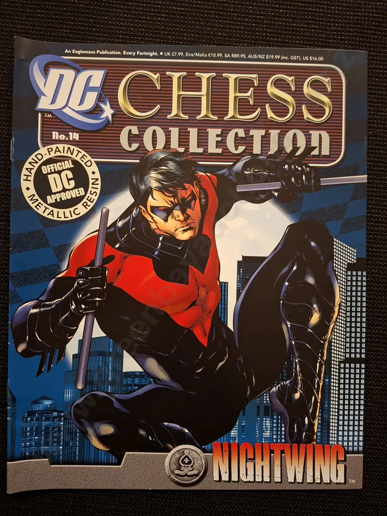 EAGLEMOSS DC CHESS COLLECTION NIGHTWING PIECE PLUS CORRESPONDING BOOKLET Image 1++
