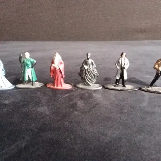HARRY POTTER 6 MINIATURE MODELS