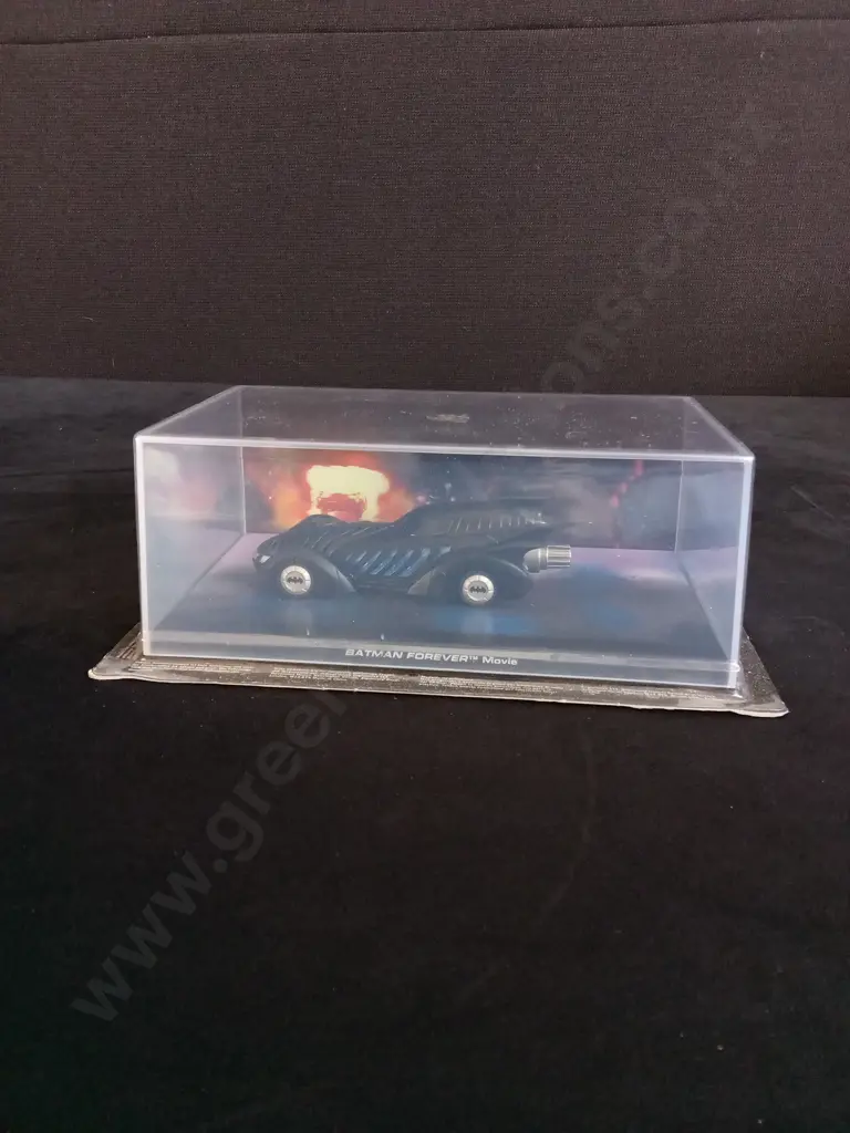 EAGLEMOSS BATMAN FOREVER AUTOMOBILIA BATMOBILE DIECAST MODEL 1:43 PACKAGED Image 1++