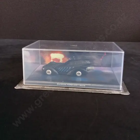 EAGLEMOSS BATMAN FOREVER AUTOMOBILIA BATMOBILE DIECAST MODEL 1:43 PACKAGED