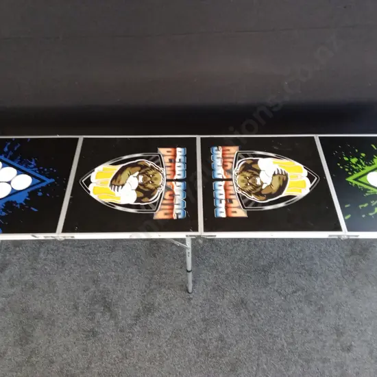 BEAR PONG FOLDABLE TABLE