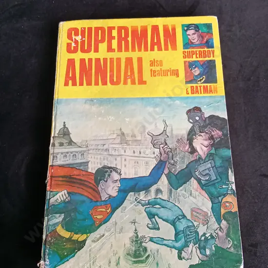 SUPERMAN ANNUAL ALSO FEATURING SUPERBOY AND BATMAN 1968 COMIC