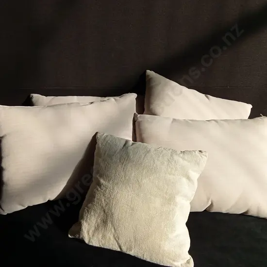 5 CUSHIONS