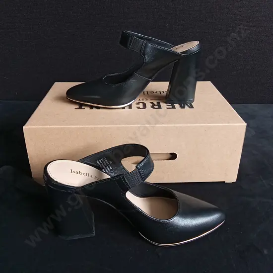 ISABELLA ANSELMI LEATHER SHOES SIZE 36
