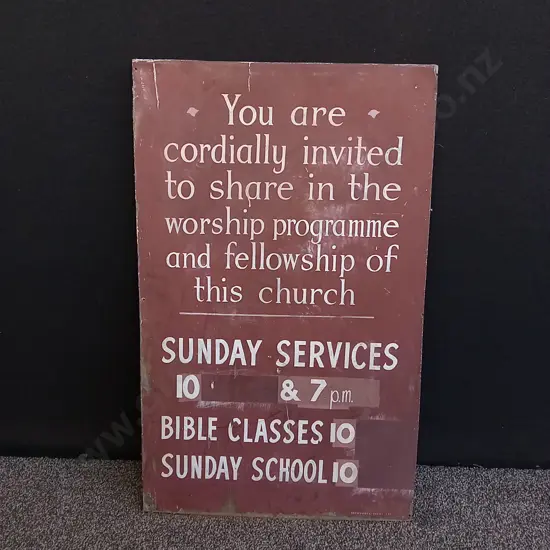 CHURCH SIGNAGE