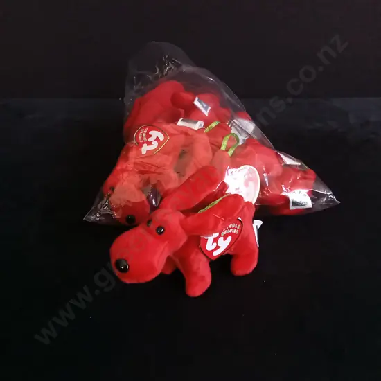BRAND NEW BAG OF 12 TY BEANIE BABIES "ROVER"
