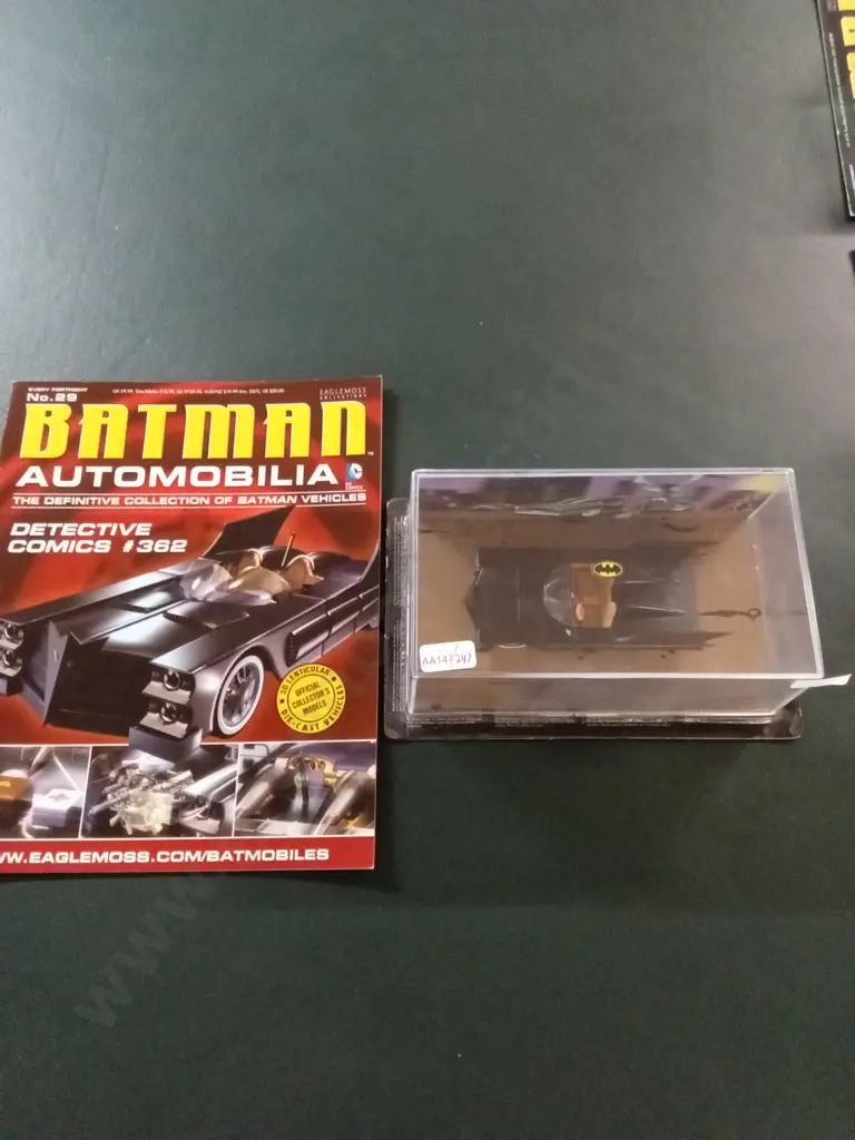 EAGLEMOSS BATMAN #362 DETECTIVE COMICS 1:43 PACKAGED PLUS CORRESPONDING MAGAZINE Image 1++