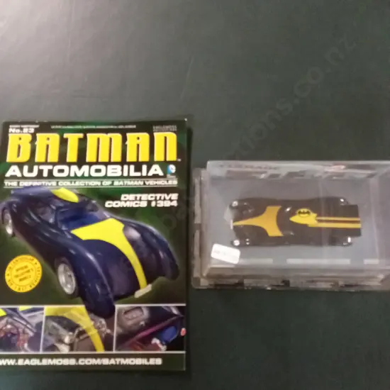 EAGLEMOSS BATMAN #394 DETECTIVE COMICS 1:43 PACKAGED  PLUS CORRESPONDING MAGAZINE