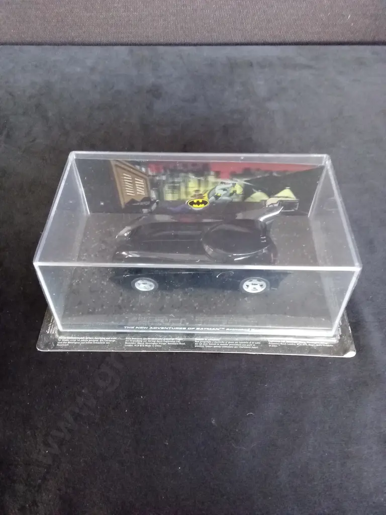 EAGLEMOSS BATMAN AUTOMOBILIA BATCOPTER THE NEW ADVENTURES OF BATMAN ANIMATED SERIES 1:43 PACKAGED Image 1++