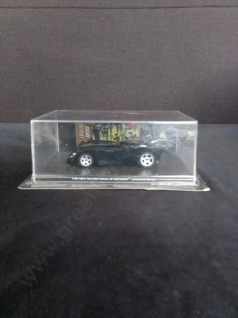 EAGLEMOSS BATMAN AUTOMOBILIA BATCOPTER THE NEW ADVENTURES OF BATMAN ANIMATED SERIES 1:43 PACKAGED Image 1++