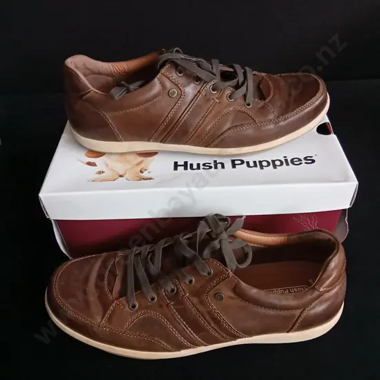 HUSH PUPPIES LEATHER SNEAKES SIZE 47