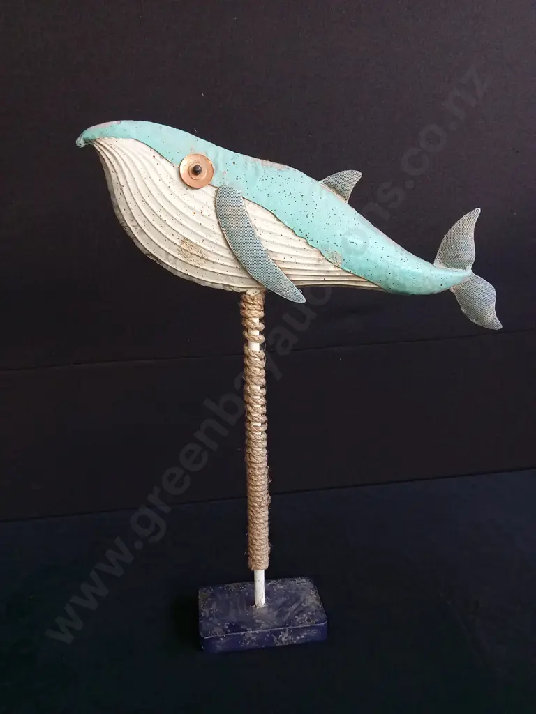 FIGURINE WHALE H 64CM BRAND NEW Image 1++