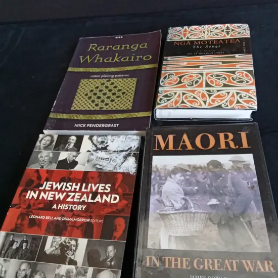 4 MAORI BOOKS