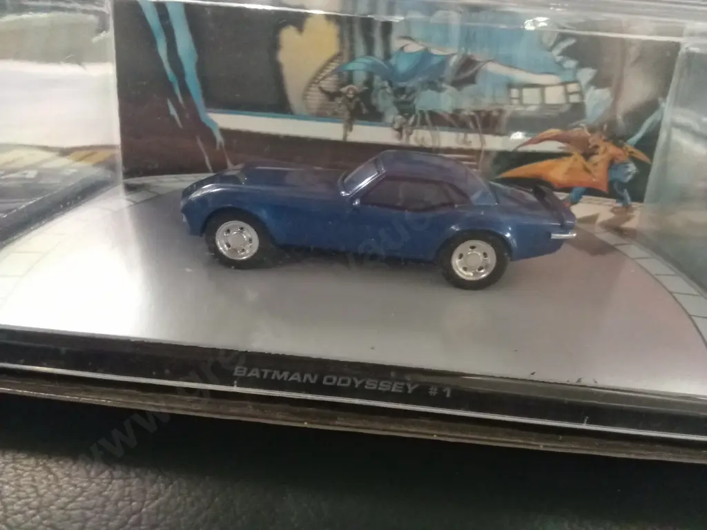 EAGLEMOSS BATMAN AUTOMOBILIA #41 BATMAN ODYSSEY 1:43 PACKAGED  PLUS CORRESPONDING MAGAZINE Image 1++