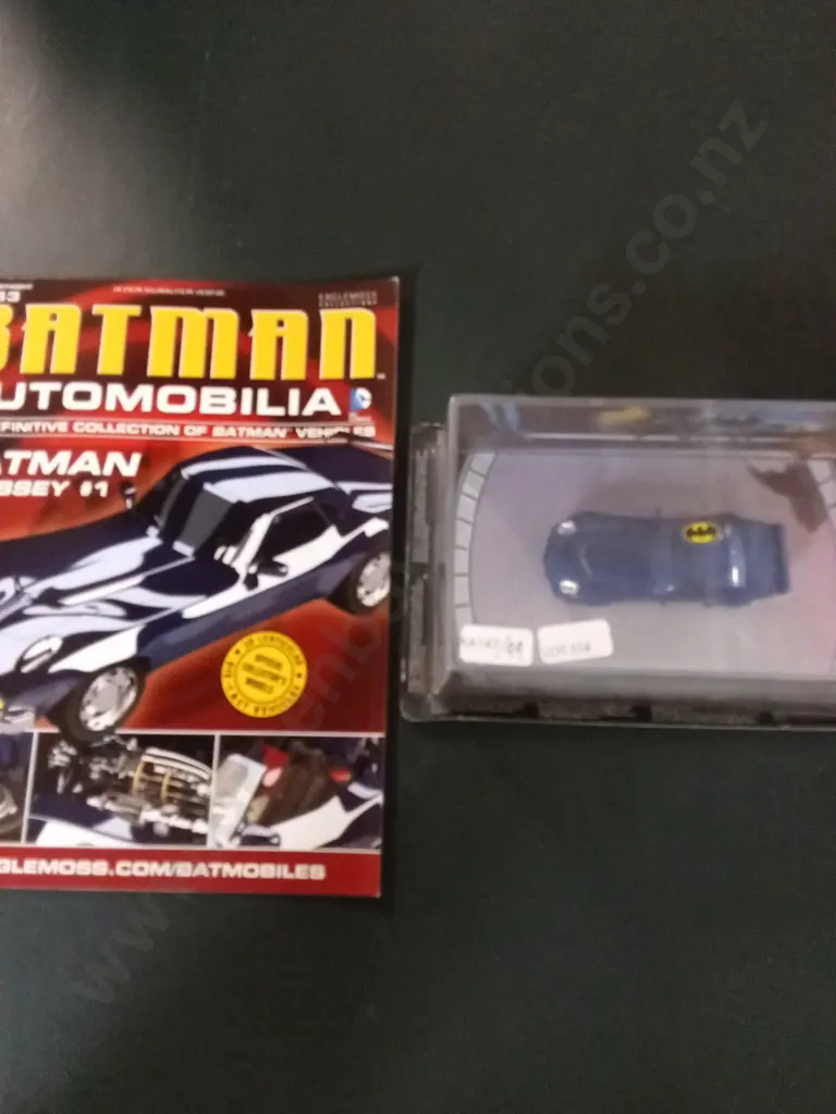 EAGLEMOSS BATMAN AUTOMOBILIA #41 BATMAN ODYSSEY 1:43 PACKAGED  PLUS CORRESPONDING MAGAZINE Image 1++