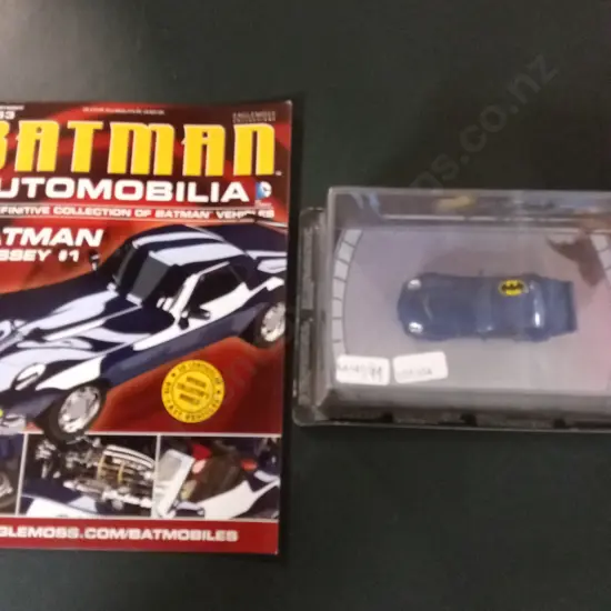 EAGLEMOSS BATMAN AUTOMOBILIA #41 BATMAN ODYSSEY 1:43 PACKAGED  PLUS CORRESPONDING MAGAZINE
