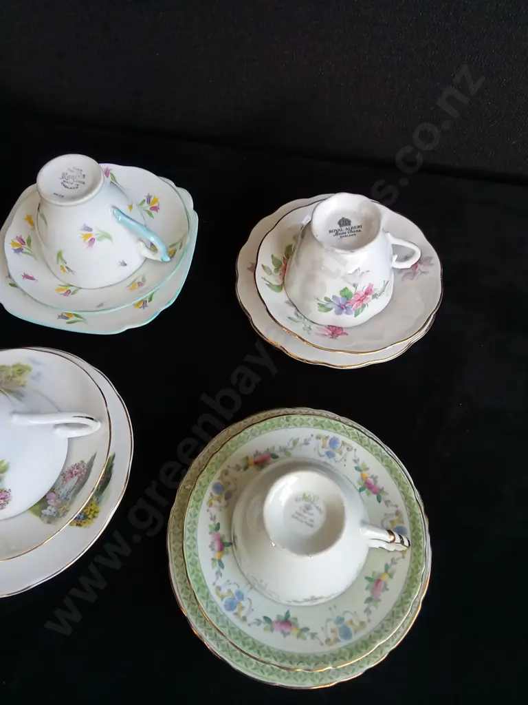 6 CHINA TEA CUP AND SAUCERS SETS Image 1++