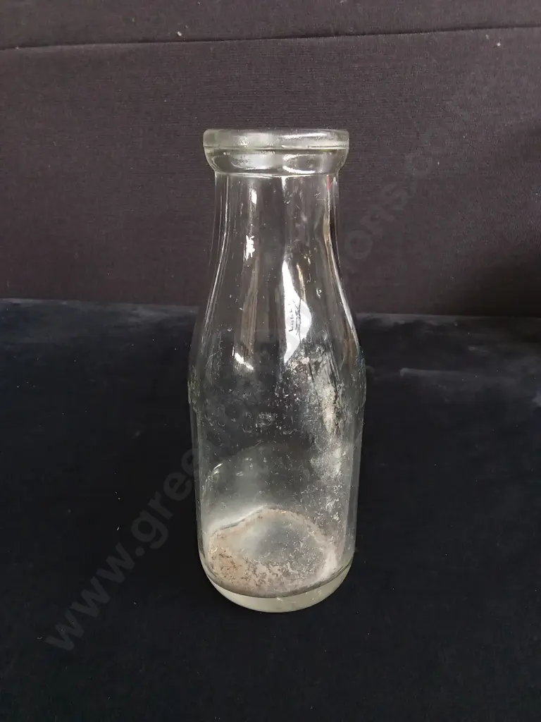 10 PIECES CLEAR GLASS BOTTLES Image 1++